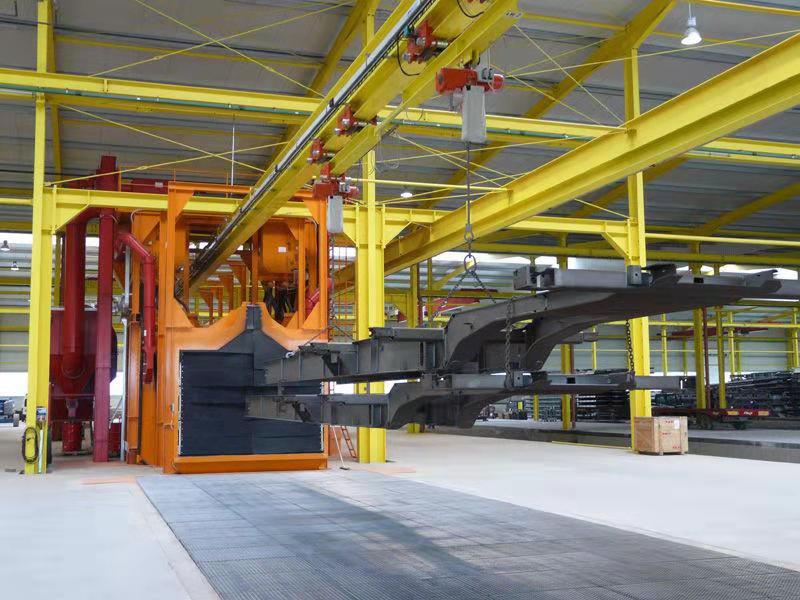 吊軌通過式拋丸機 吊軌通過式拋丸機